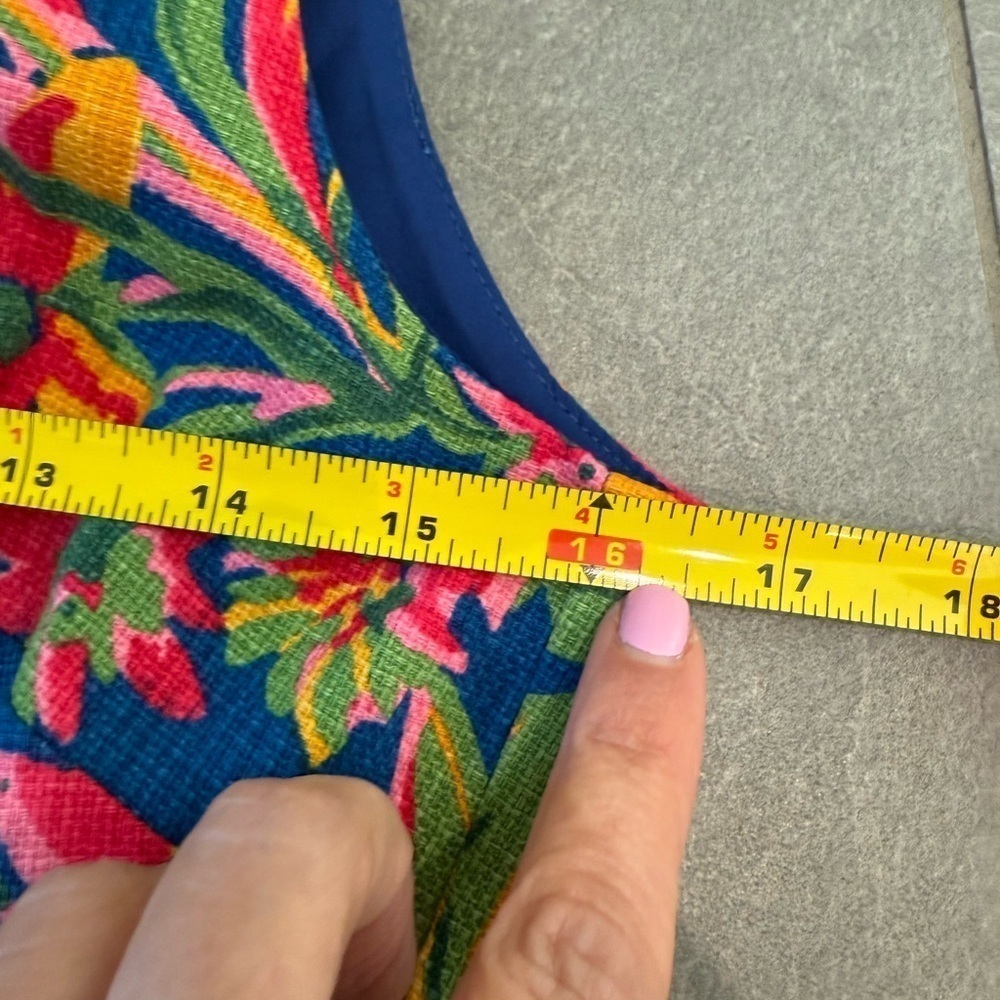 J. Crew Floral Sheath A- line textured Dress size 2 - Picture 7 of 10